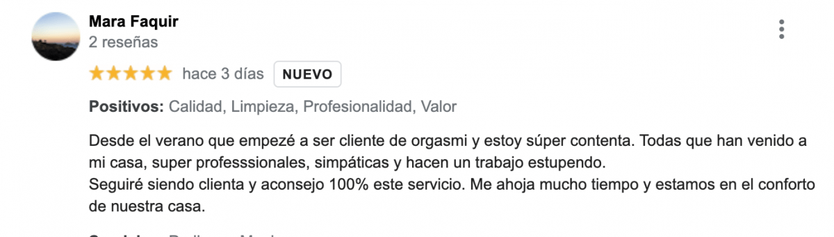 reviews orgasmi