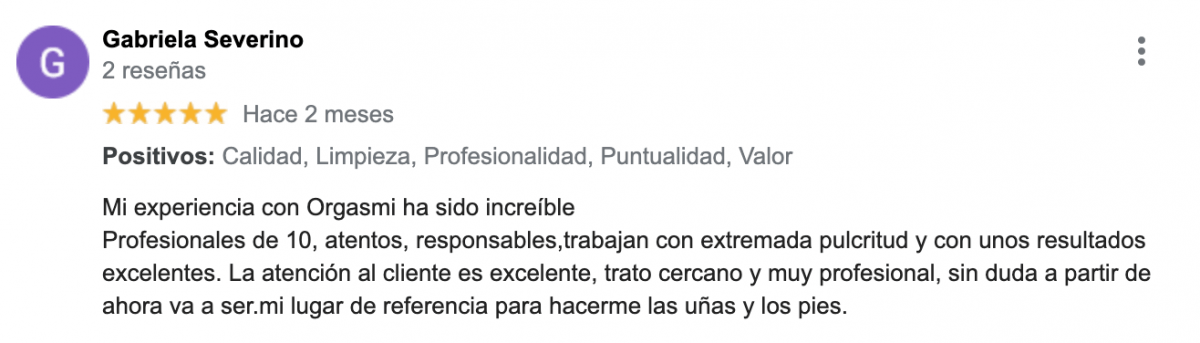 reseñas orgasmi