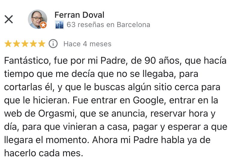 opiniones orgasmi
