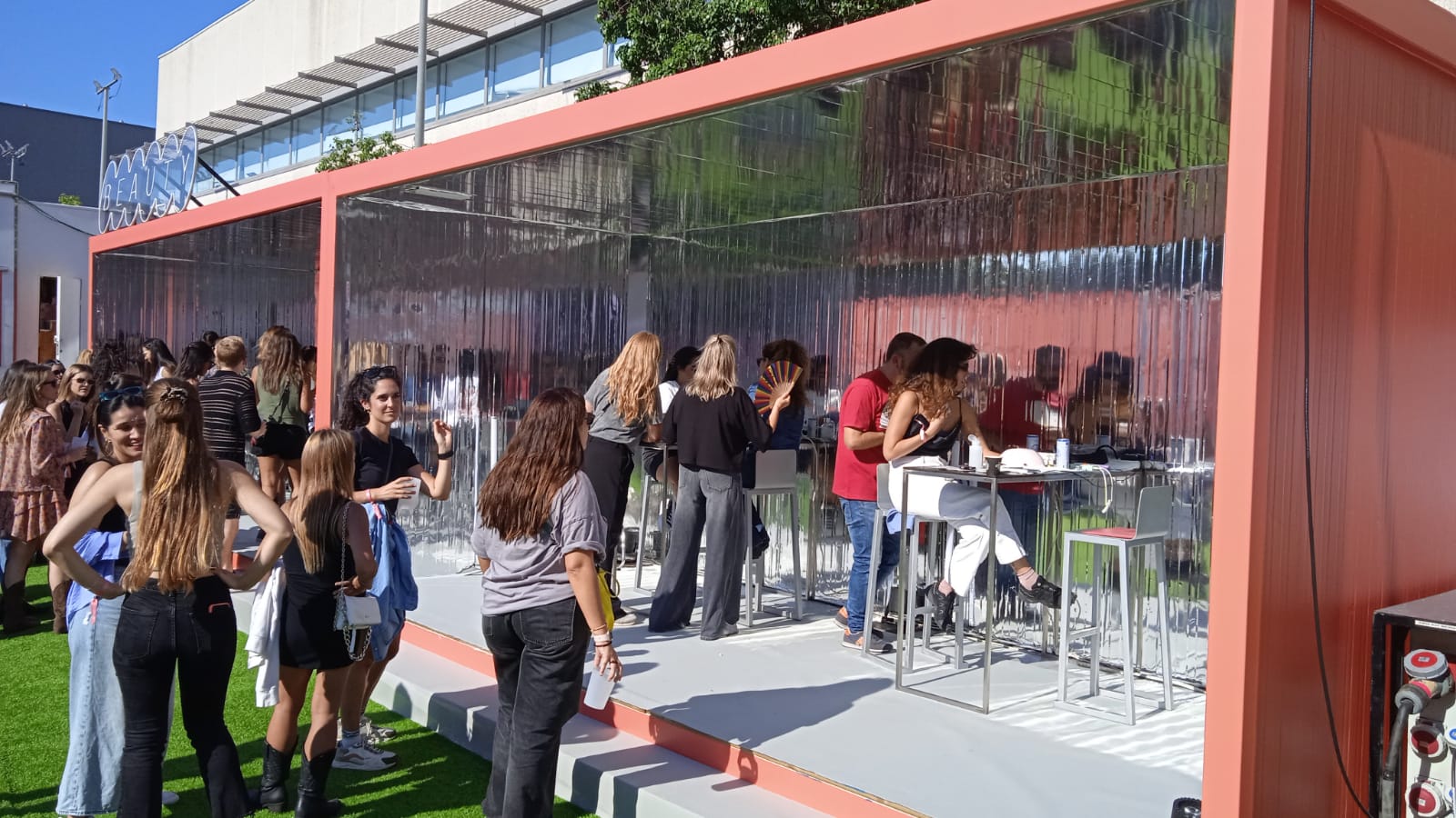 evento empresa bershka nail bar